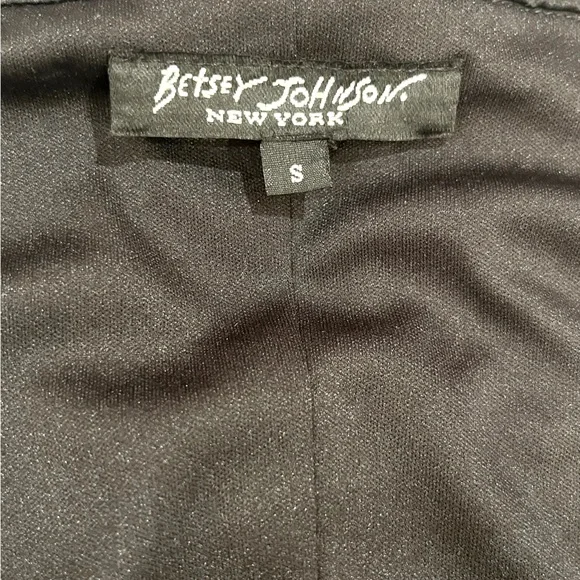 Betsey Johnson Black Lace Dress VINTAGE BLACK LABEL - Picture 8 of 8